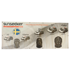 Sunseeker banner 5 maskiner
