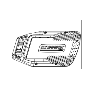 Charging station bottom plate