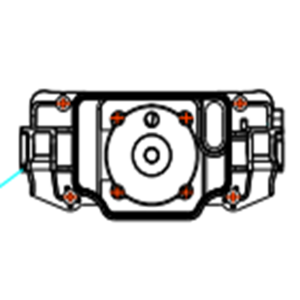 Cutting Motor Mount assembly