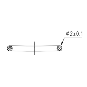 Light guide column sealing ring