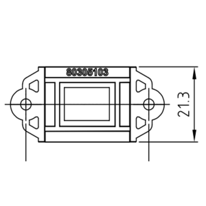 Logo light guide column